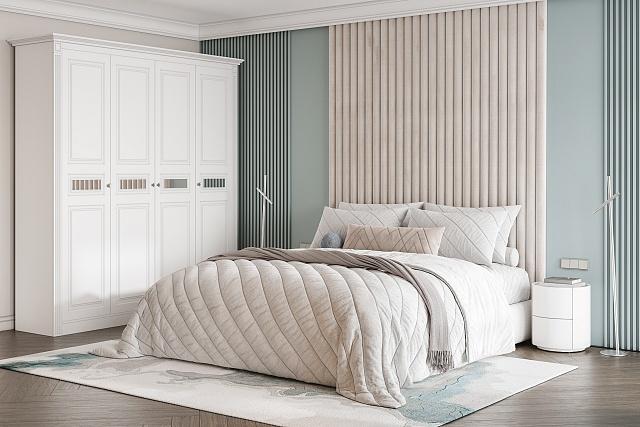 Шкаф распашной Классика Люкс - 5.4 МДФ